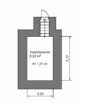 Wettin-Löbejün: Reihenhaus mit gepflastertem Hof und kleinem Garten - Grundriss Teilkeller