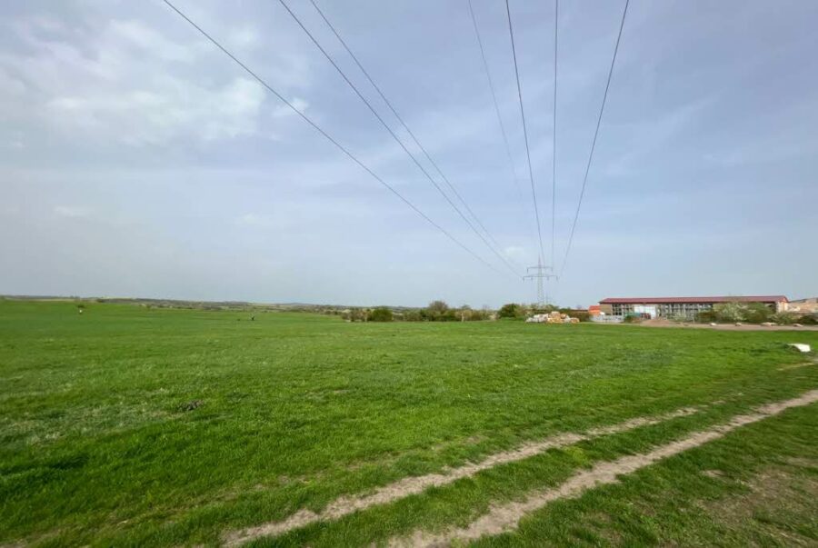 Halle-Lettin: Ackerfläche + Wiese, verpachtet, in direkter Ortsrandlage, 06120 Halle (Saale)-Lettin, Land-/Forstwirtschaft